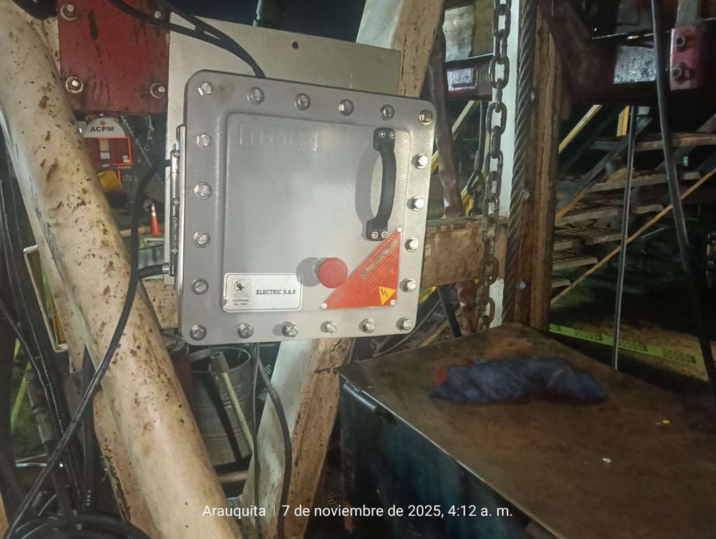 Caja de lógica del sistema Ángel Guardián 