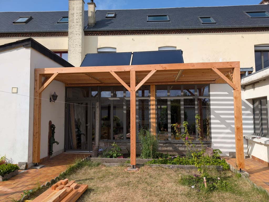 pergolas en bois douglas