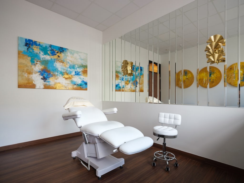 grindys grožio salonams