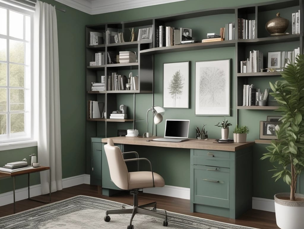 Before and after photo of a kitchen pantry transformed from chaotic to calm and organized.