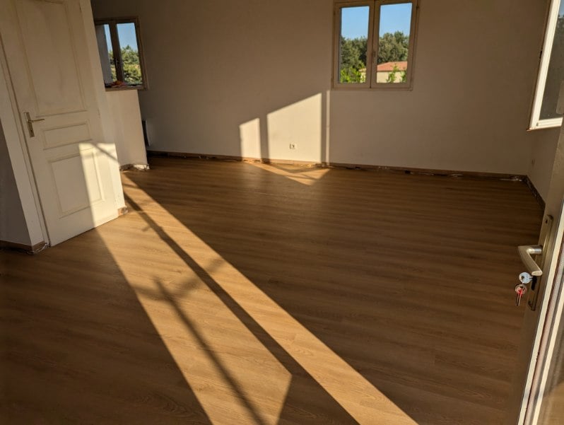 Parquet PVC effet bois