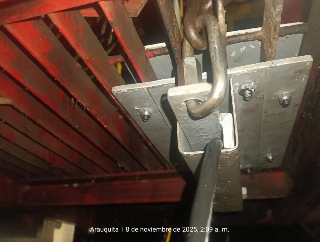 Sensor de tensión de cadena de patecabra para Workover y perforación 