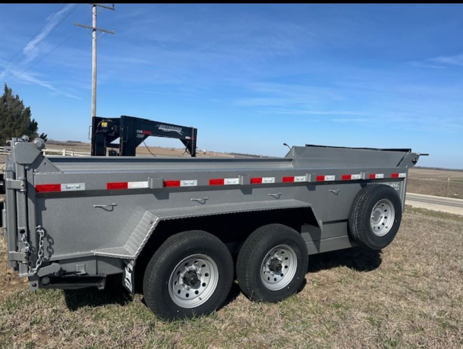 Travalong dump trailer