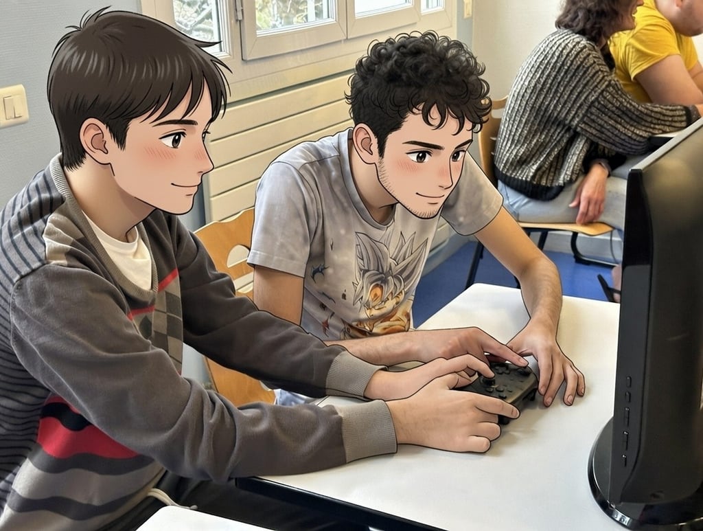 Garçons, jeunes adultes épileptiques, institut la Teppe 26600