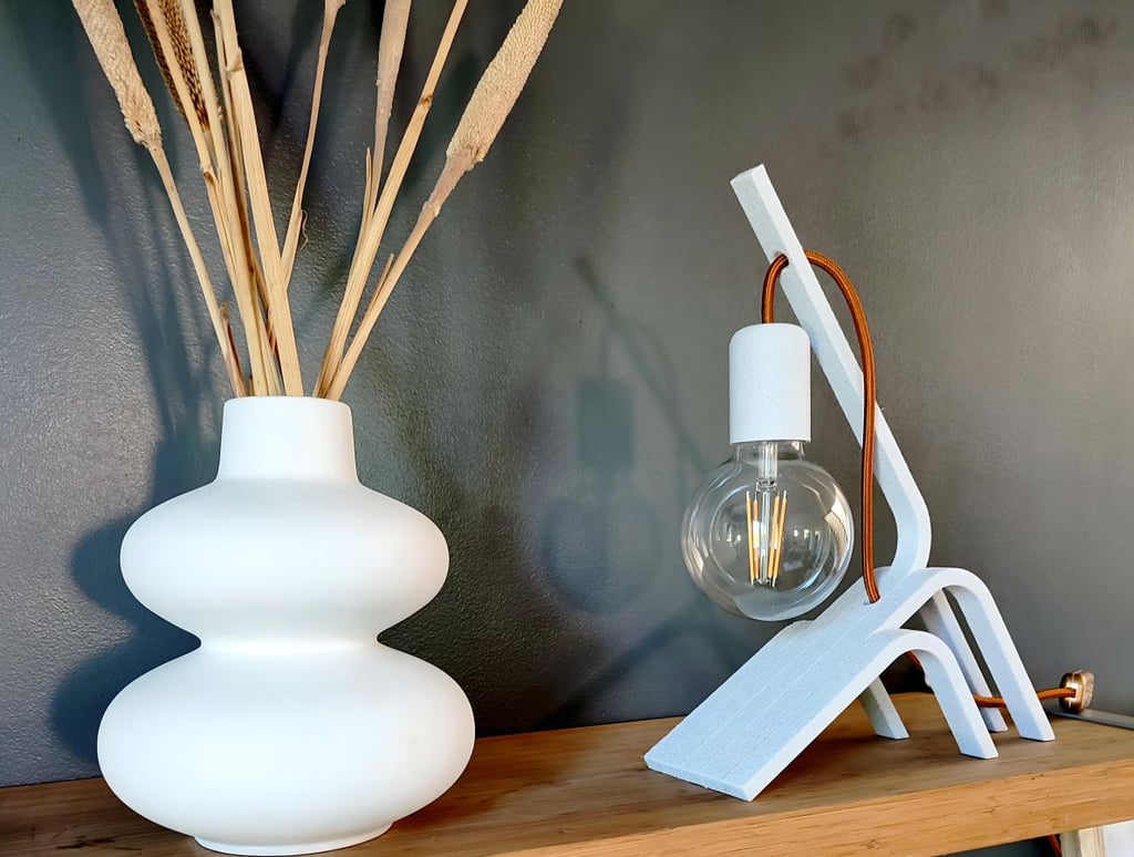 Lampe éco-conçue en Ile de France par Atelier2main