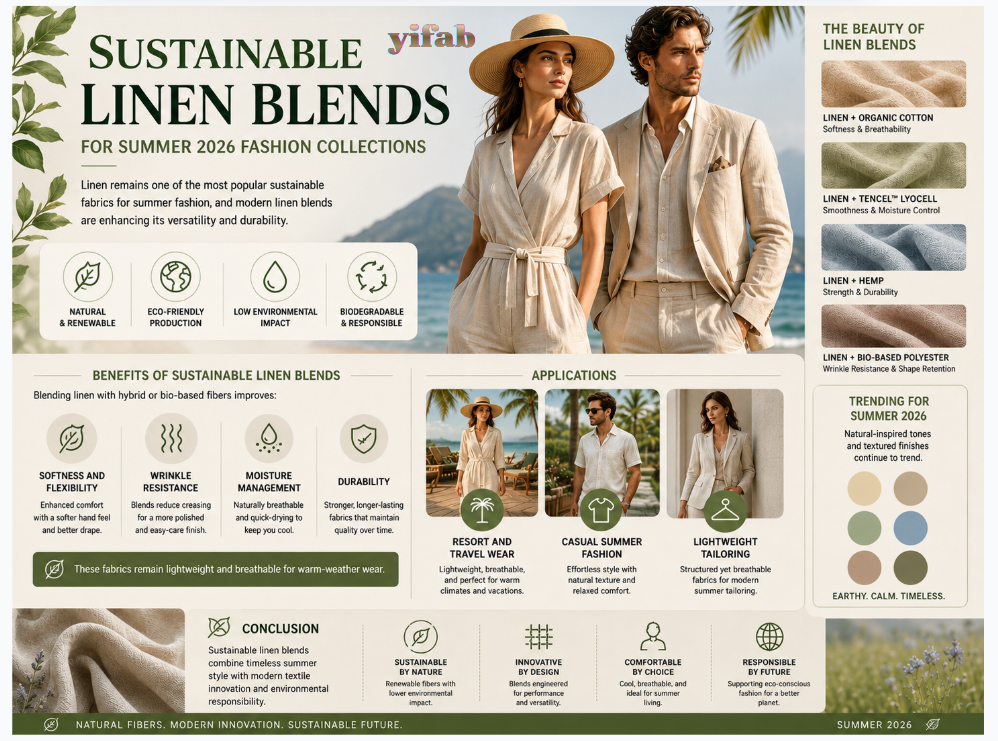 Sustainable Linen Blends for Summer 2026 Fashion Collections