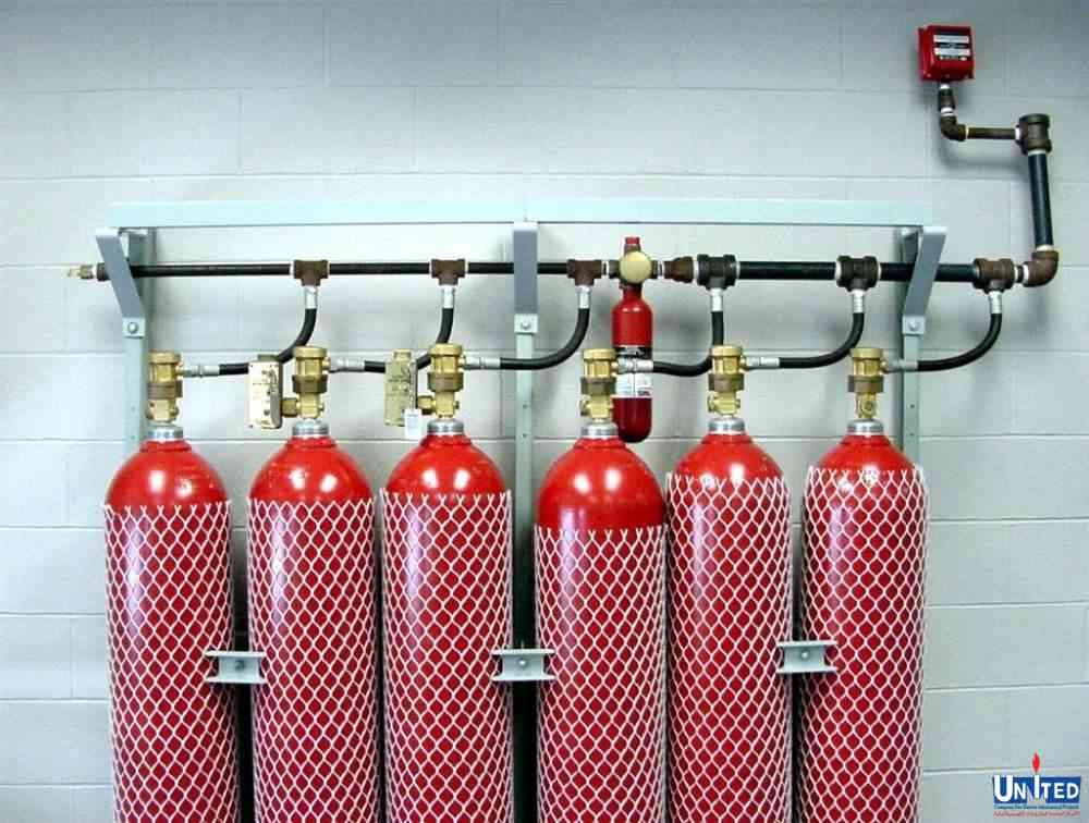 🧊 نظام إطفاء  ثاني أكسيد الكربون (CO2 System)