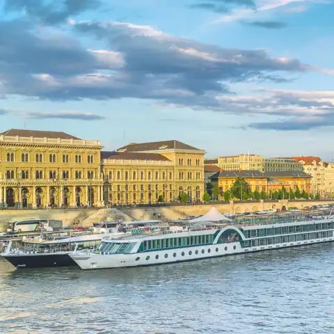 Paks  Donau Ungarn
