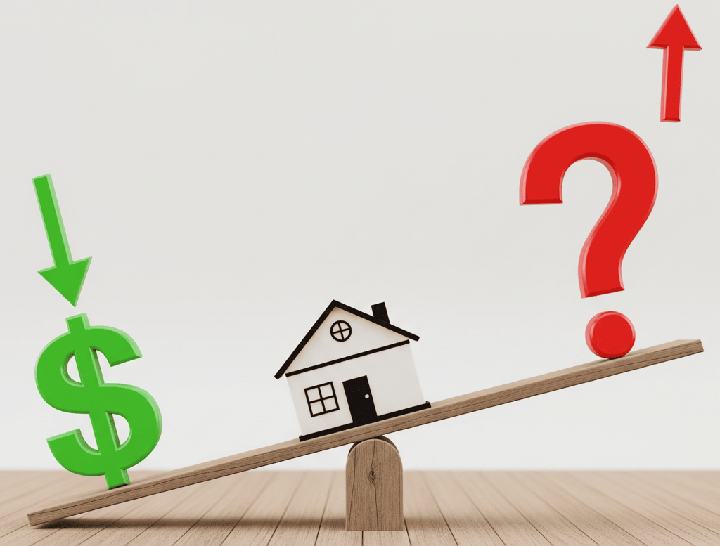 variable mortgage rate: the potential for lower costs versus the risk of future rate increases.