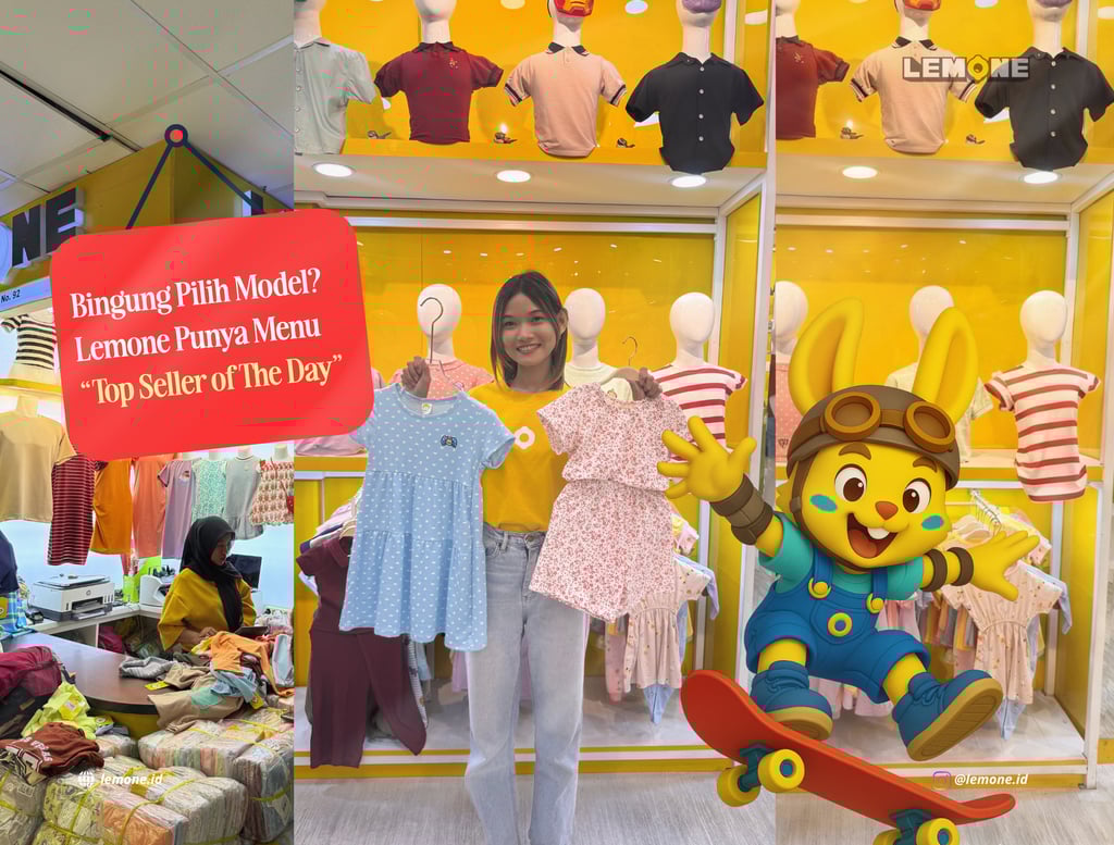 Bingung Pilih Model? Lemone Punya Menu “Top Seller of The Day”