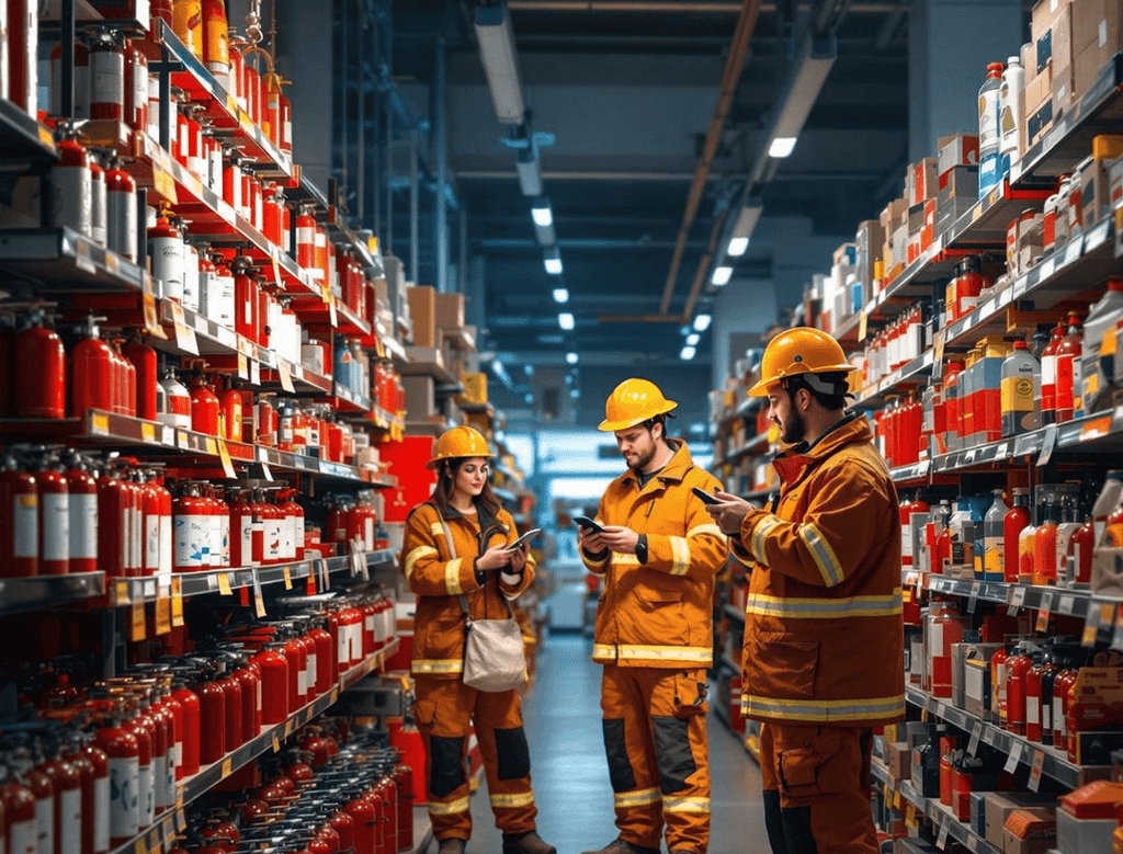 A professional inspection report generated by FETS