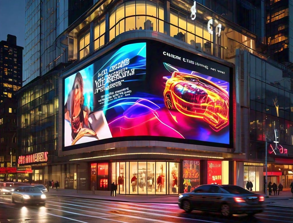 flexible led panel video screen