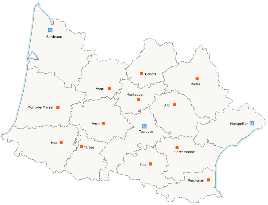 Sud-Ouet de la France