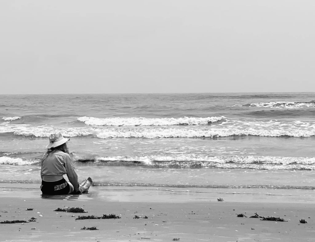Melissa Joy at the Ocean