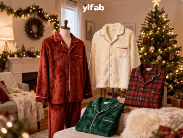 Warm & Festive: Flannel & Brushed Cotton for Cozy Holiday Apparel