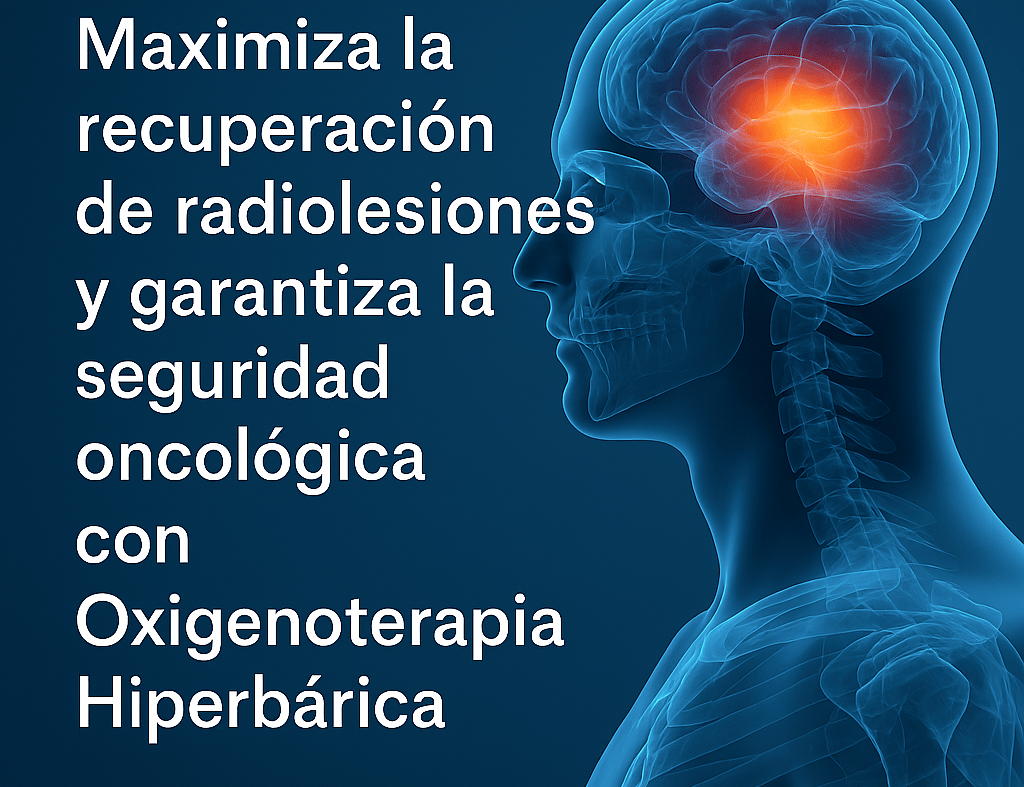  la OTHB acelera la reparación de neuropatías y necrosis inducidas por radiación