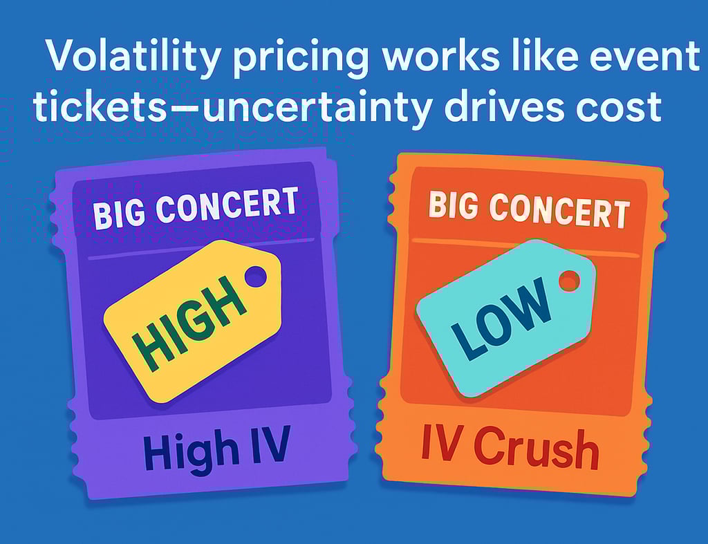 Options Greek - Vega. Volatility pricing