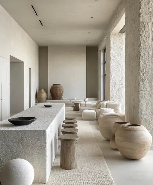 Diseño de Bienvenue Chez Ginette citado por Basesnses como ejemplo de interiorismo sensorial