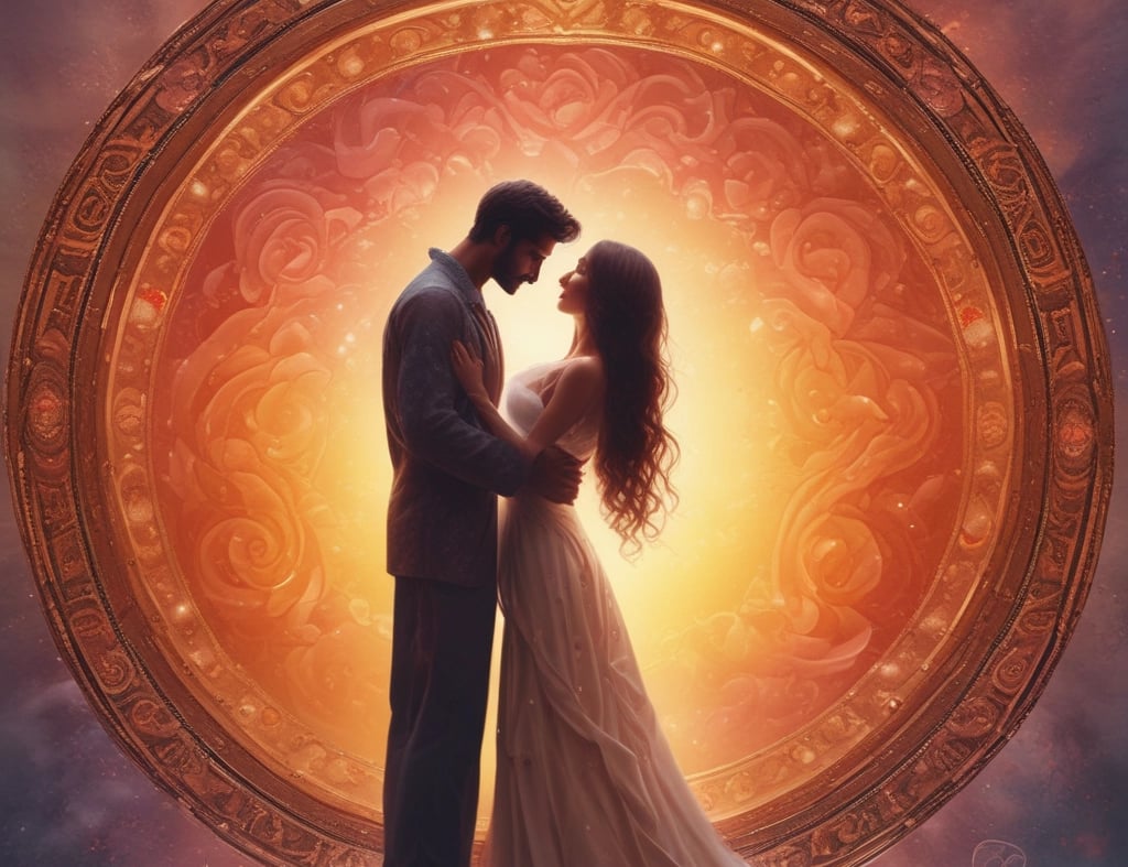 a potted plant with blue and white flowers