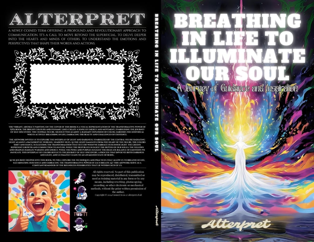 a book cover of Breathing in Life to Illuminate our Soul