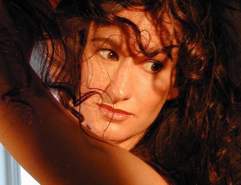 photo of Jennadea in 1999 with flowing curls