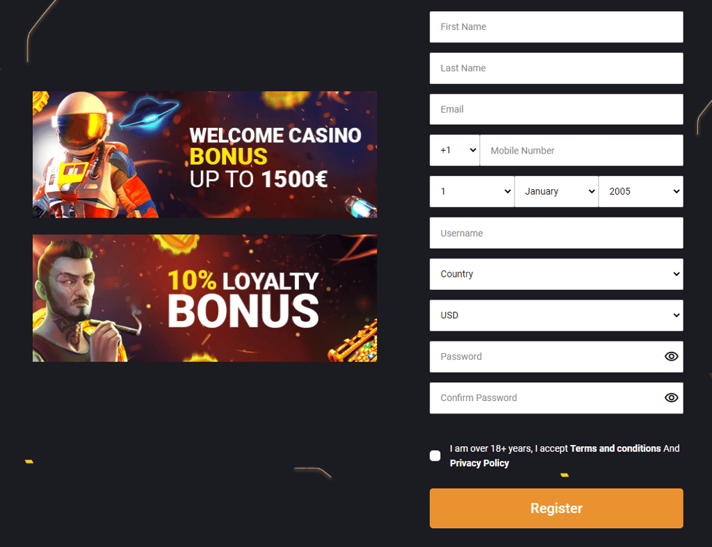 Freshbet casino log in