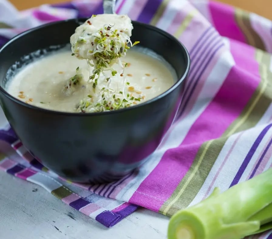 Fondue de poireaux de grand mère