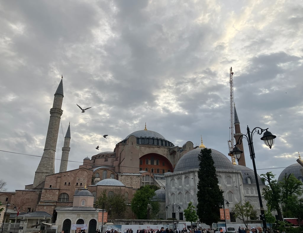 Hagia Sofia After Fajr in Istanbul