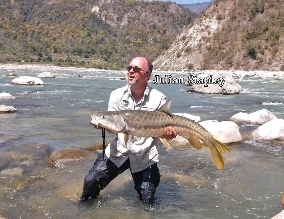 Golden Mahseer fishing trips India.