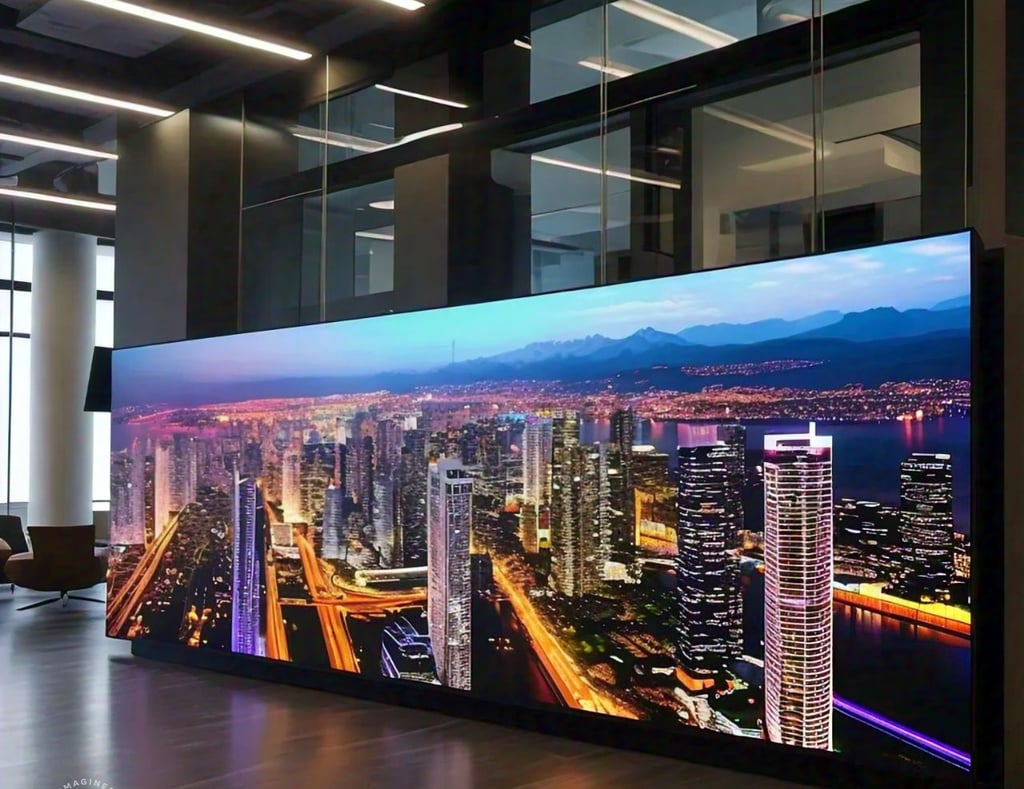 led wall cost per square foot