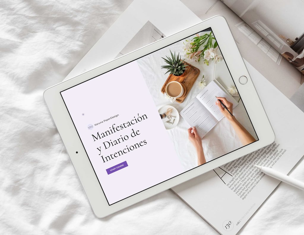 curso online Diario de Manifestación