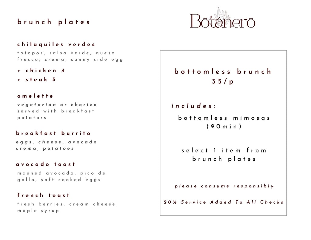 World Cup - Bottomless brunch