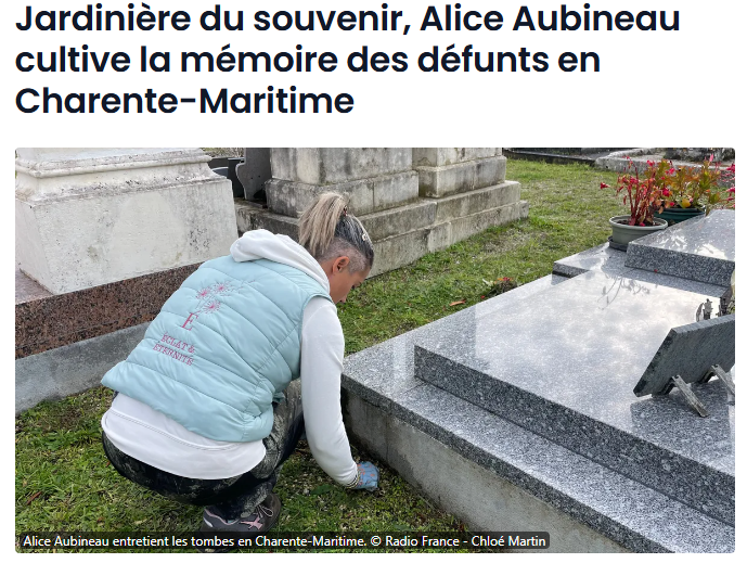 nettoyage sépulture Charente maritime Eclat et Eternité