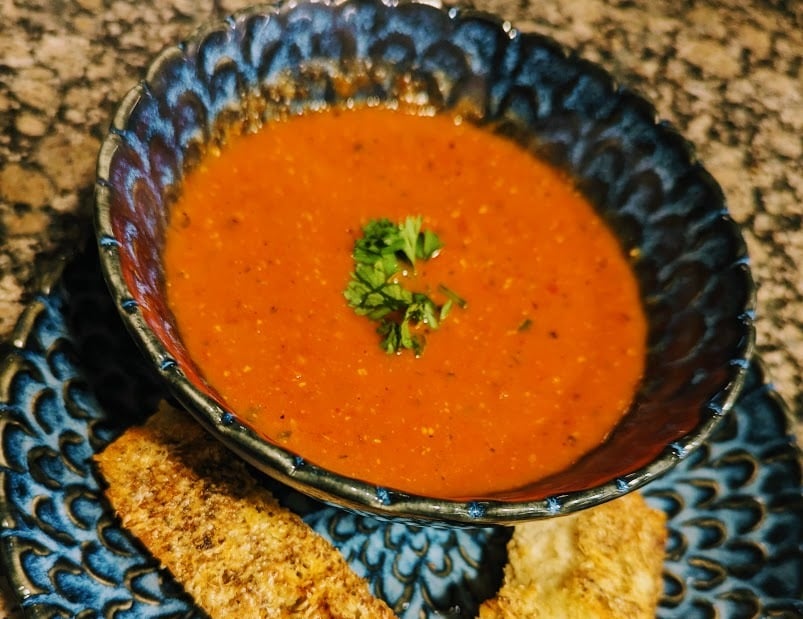 Roasted tomato soup