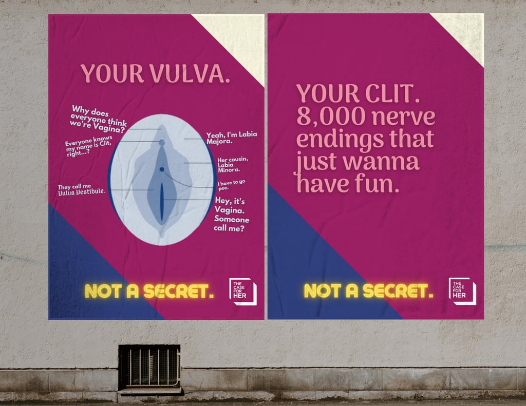 Not a Secret print campaign