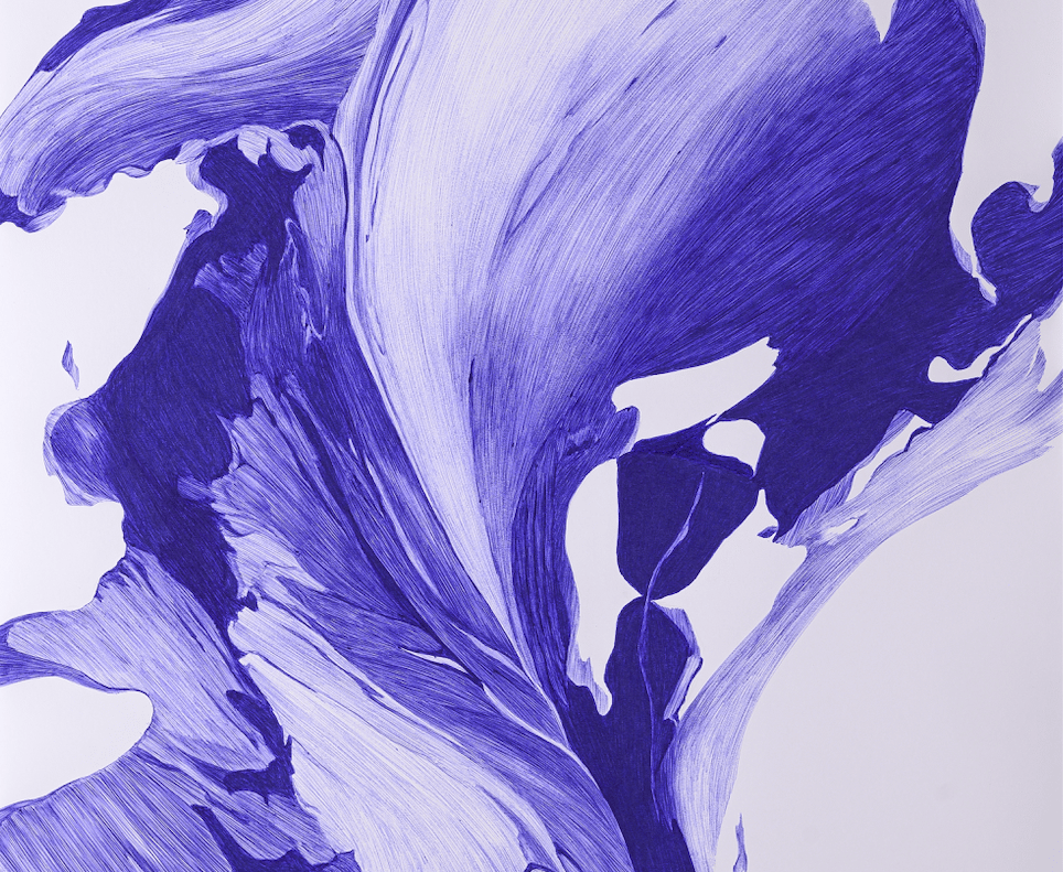 Gros plan de texture au bic