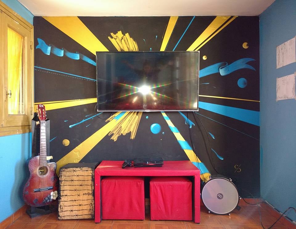 Fresque Buenos Aires Hostel