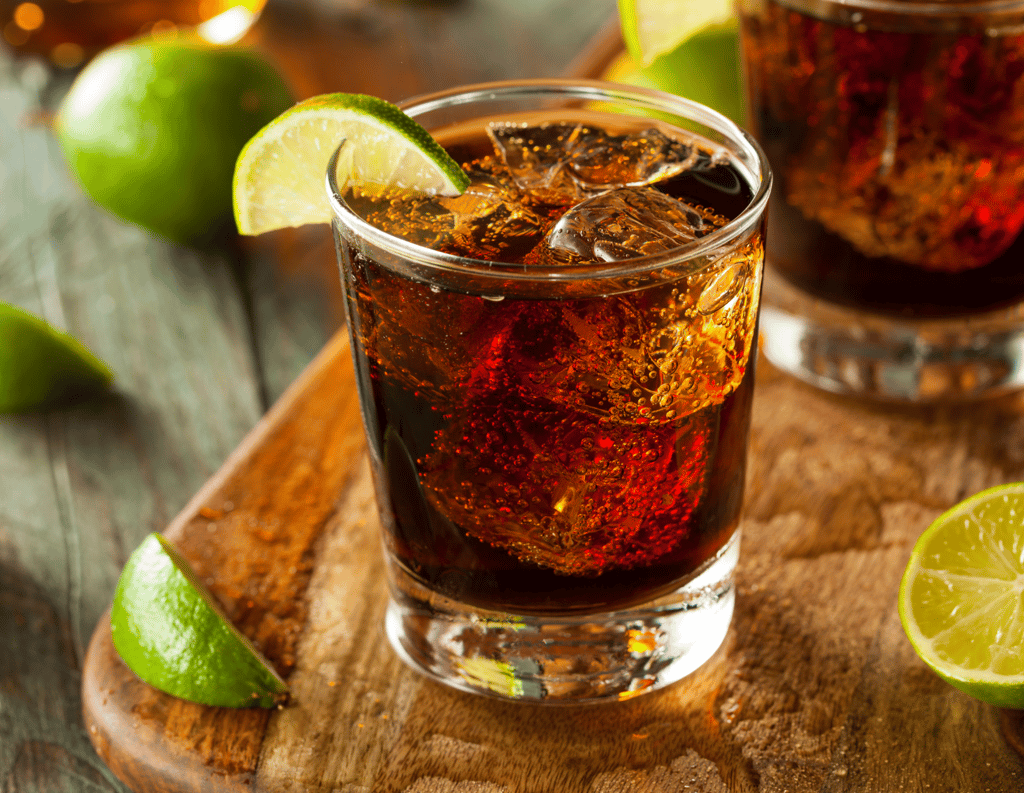 Keto Rum and Diet Coke