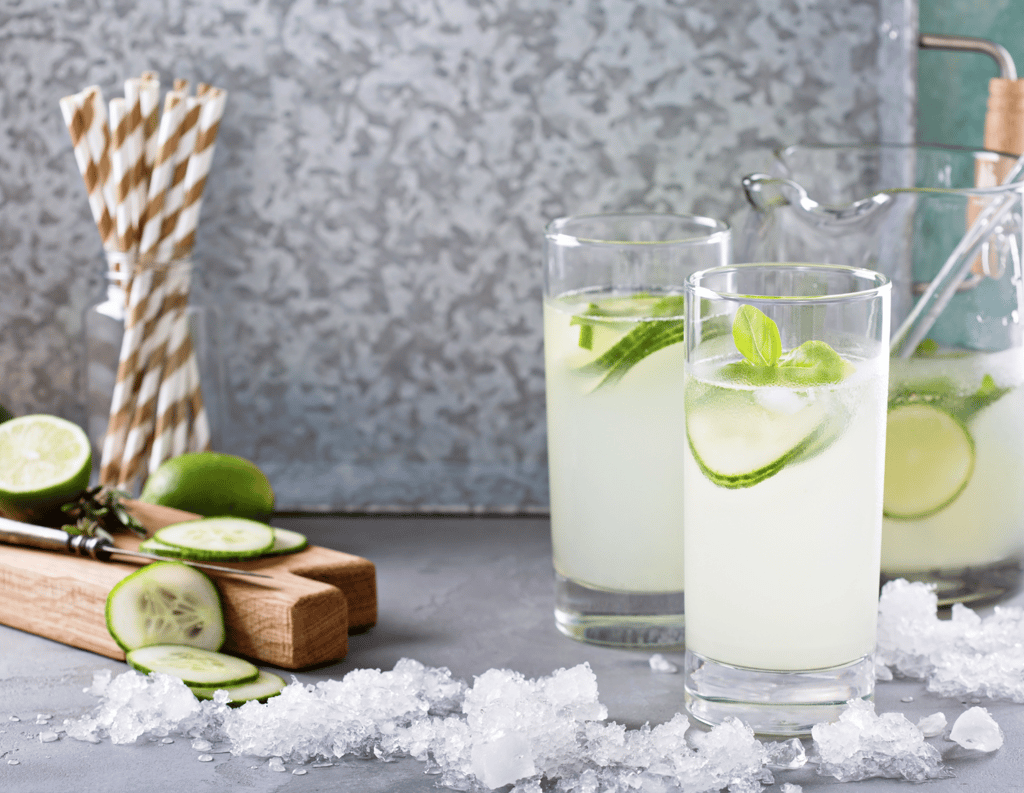 Keto Cucumber Mint Cooler