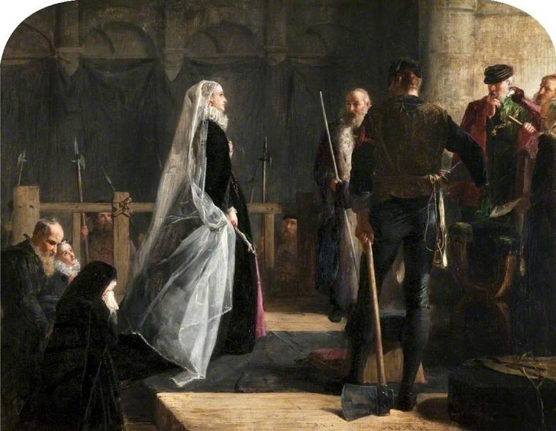 1890 - 1920 Execution of Mary, Queen of Scots
