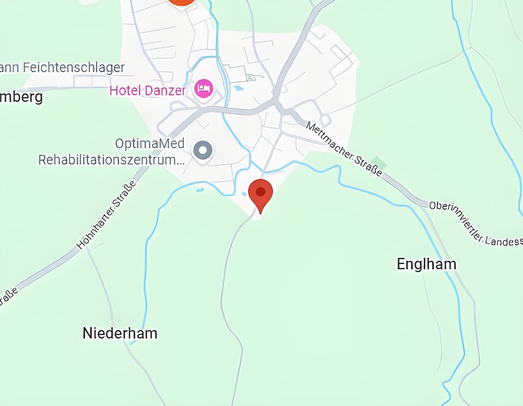 Bild von Google Maps der den Standort von Hannelore Freischlager zeigt