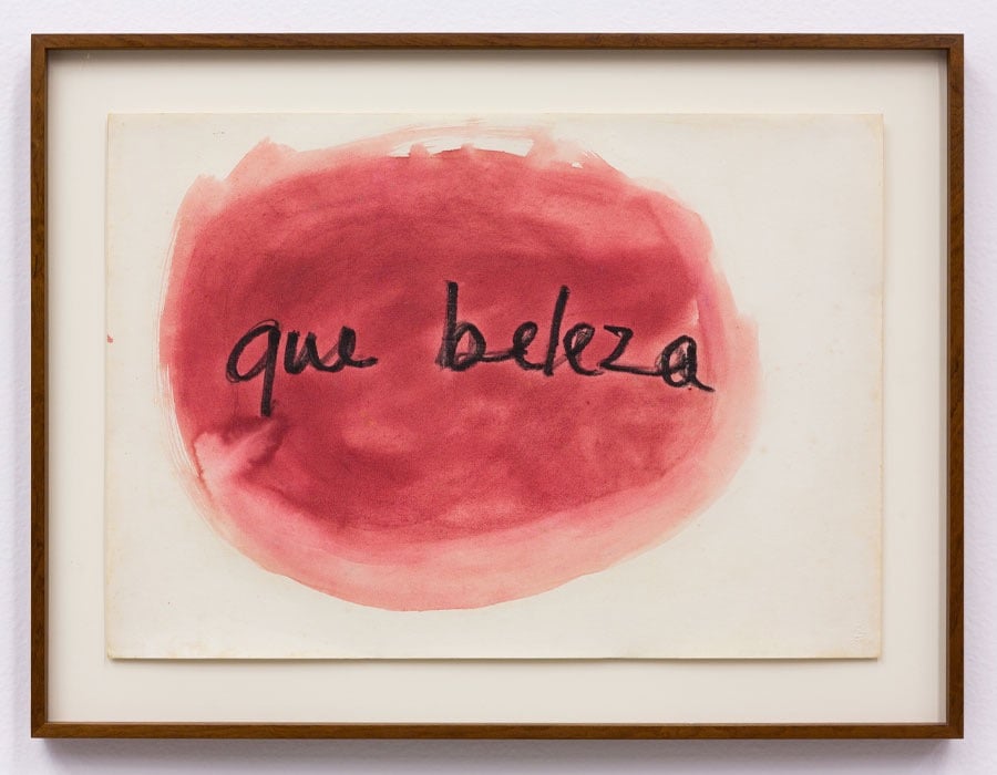 Mira Schendel 'Que beleza', 1966. Créditos: Ricardo Miyada.