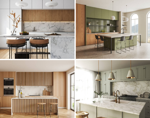 Before & After Sleek Modern Kitchen and Bathroom Design Online