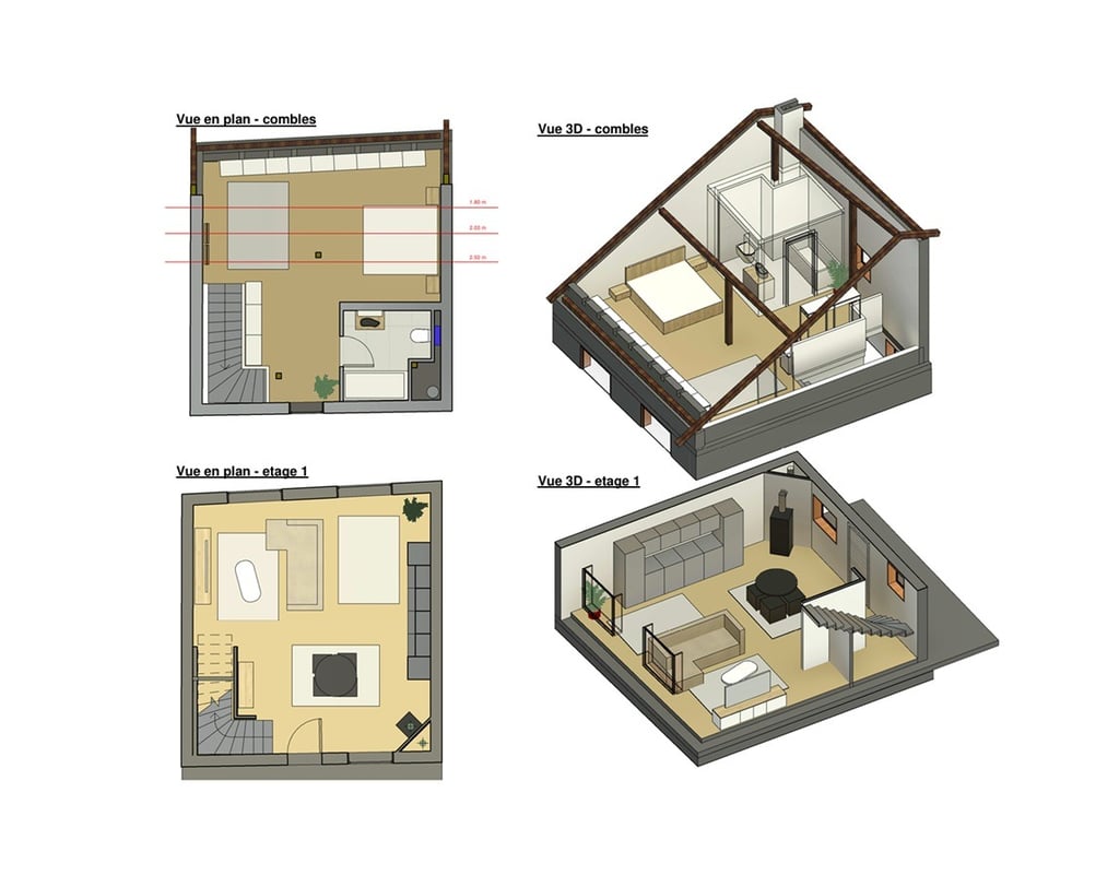 modélisation 3d plans