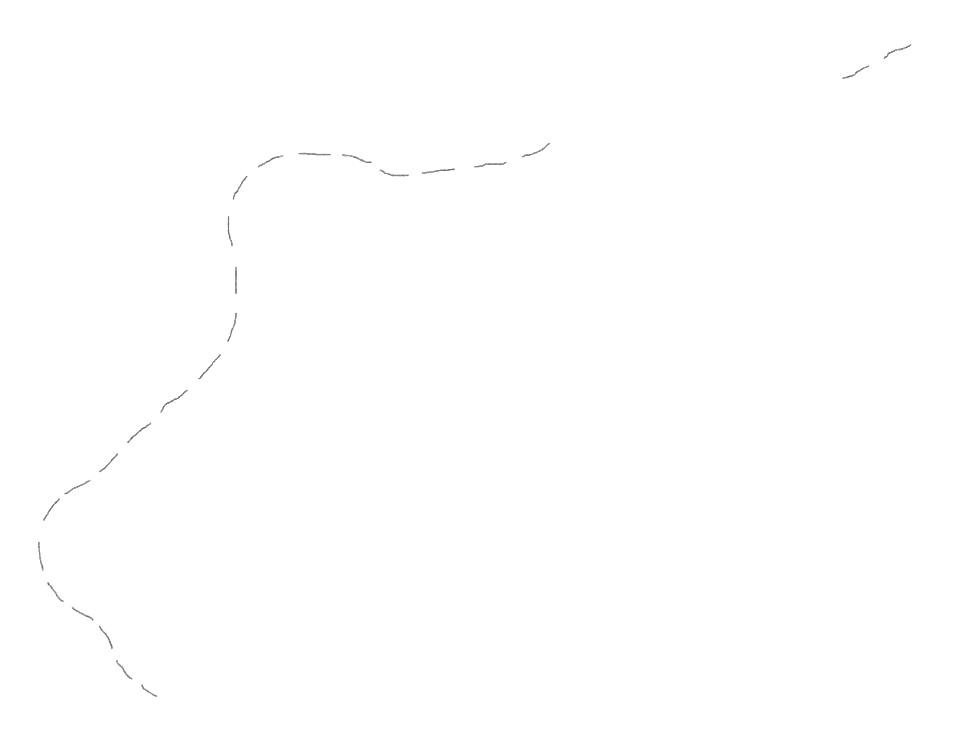 tracé chasse au trésor