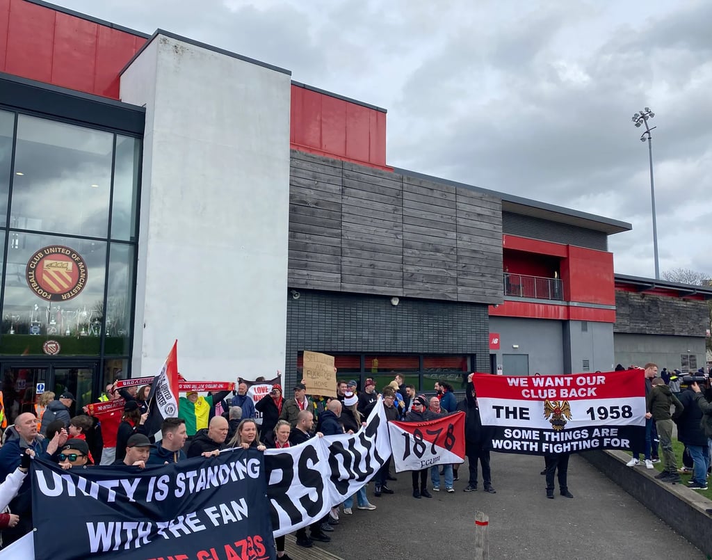 FC United of Manchester Ultras Groundhopping