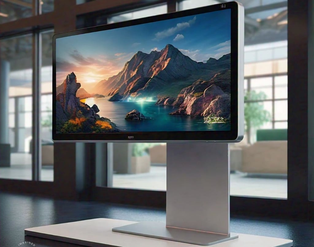 small digital advertising screens