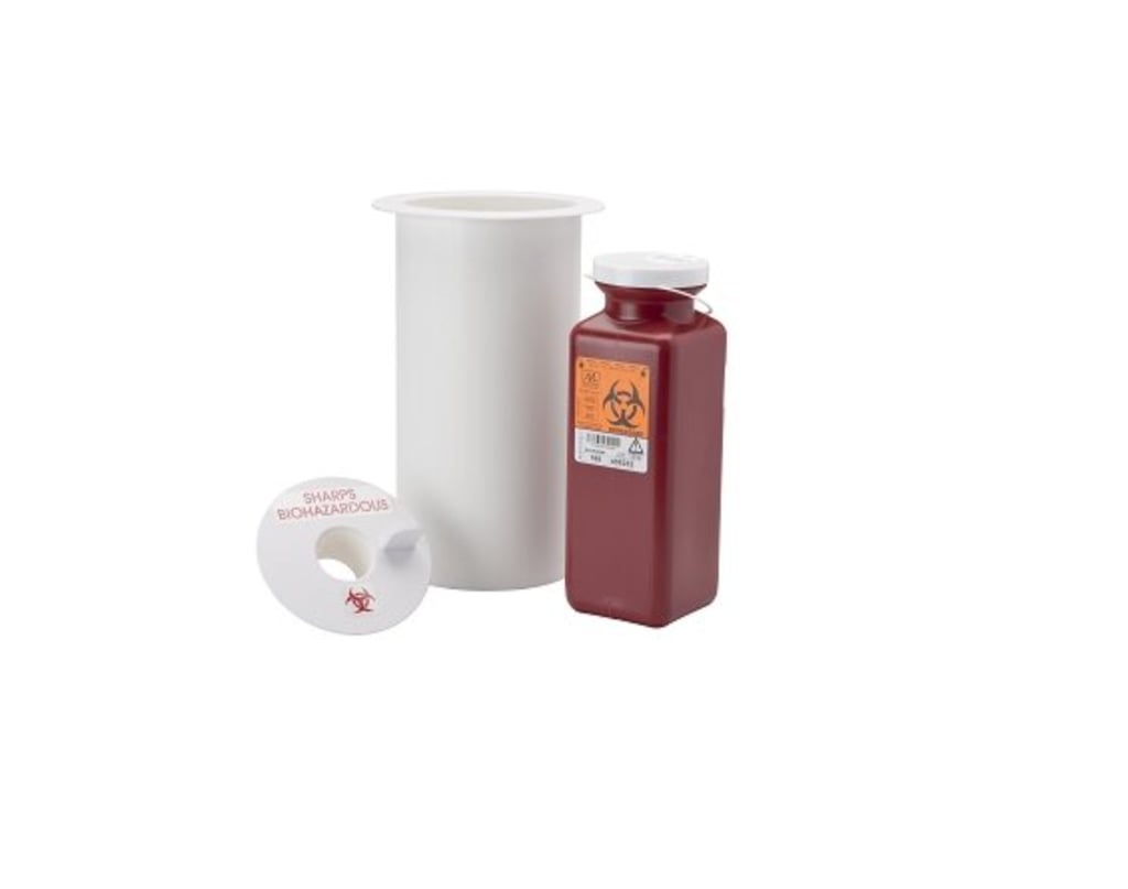 Sharps Container, Counter Mount
