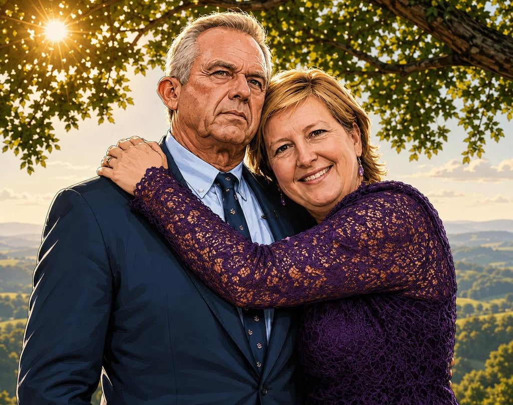 RFK jr., Vibeke Manniche, Hugging, Helt, Politisk Stuntman