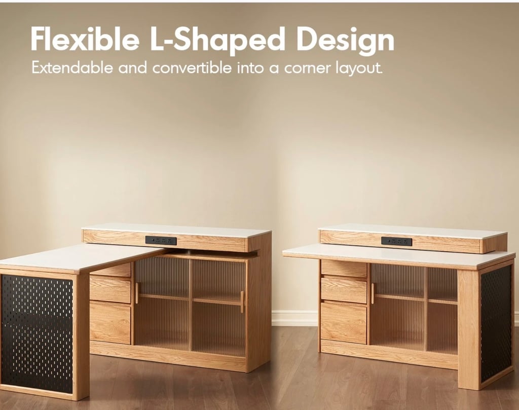 Multifunctional buffet table